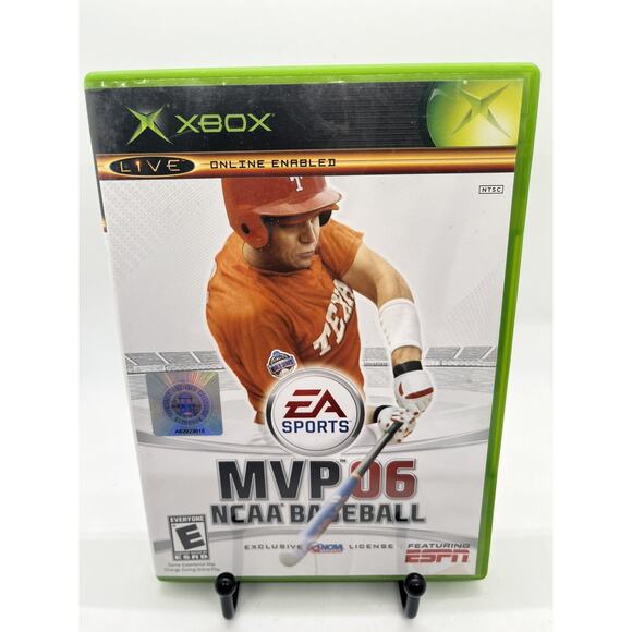 MVP 06 NCAA Baseball (Microsoft Xbox, 2006) CIB Complete Tested - Picture 1 of 15